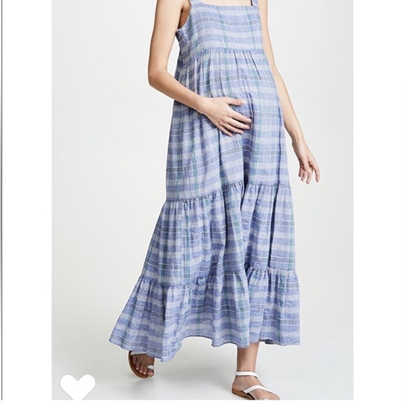 HATCH Jules Maxi Dress Chambray - Picture 10 of 16